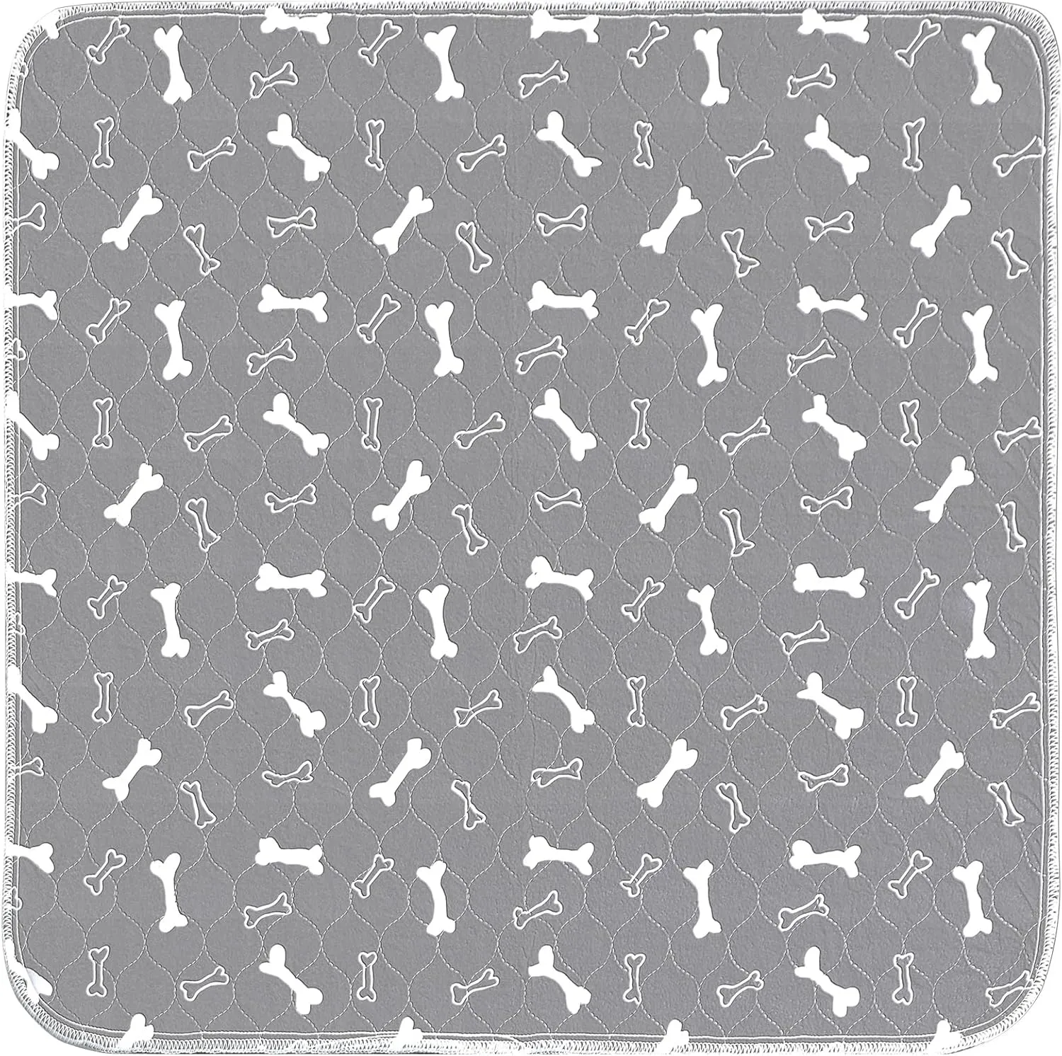 Washable Pee Pads for Dogs Large 72" x 72" 2-Pack Reusable Puppy Pads Pet Training Pads, Fast Absorb Dog Mats, Waterproof Whelping Pad, Non-Slip Protects Against Urine Leakage
